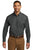 W100-Port Authority® Long Sleeve Carefree Poplin Shirt