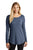 DT132L-District Women's Perfect Tri Long Sleeve Tunic Tee