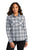 Port Authority® Ladies Plaid Flannel Shirt LW669