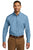 W100-Port Authority® Long Sleeve Carefree Poplin Shirt